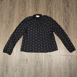 Madewell Women's Long Sleeve Shirt Black XL